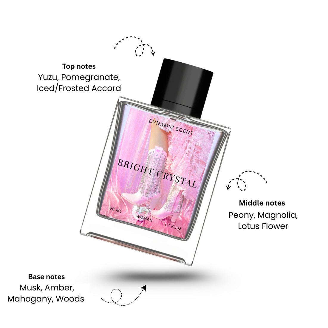 Vêrsace Bright Crystâl by Dynamic Scent - Women’s Perfume (50ml)