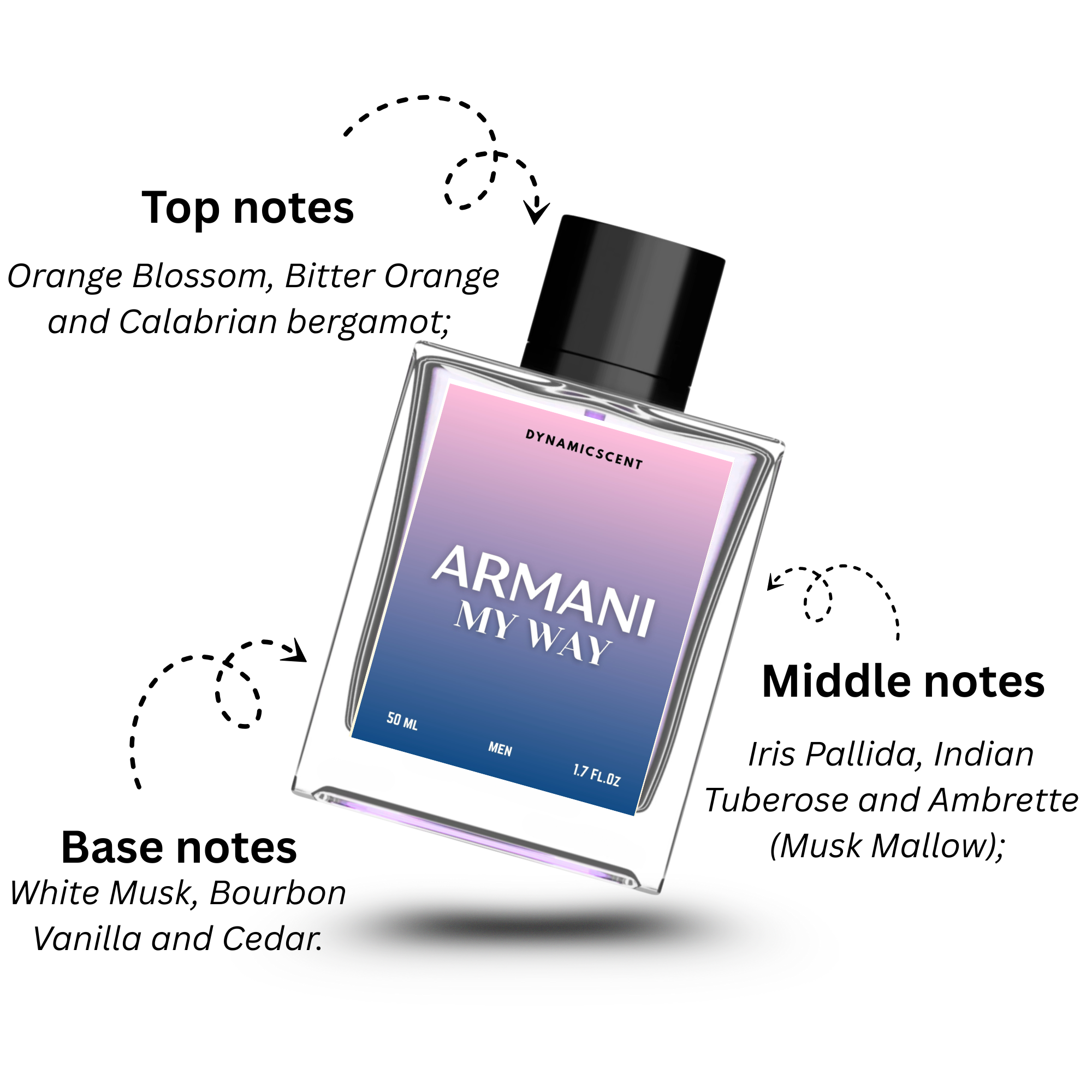 Armâni My Way Eau de Parfum by Dynamic Scent – 50ml (Men)