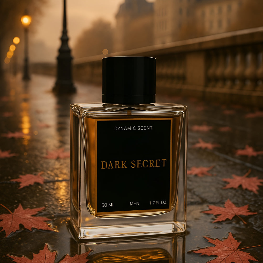 Dynamic Scent Dark Secret Men’s Perfume 50ml | Strong & Long Lasting EDP | Premium Luxury Fragrance for Men | Perfect for Everyday Use & Gifting