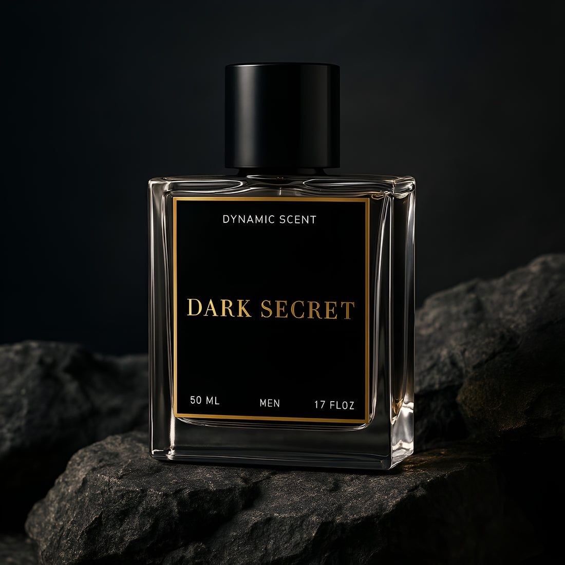Dynamic Scent Dark Secret Men’s Perfume 50ml | Strong & Long Lasting EDP | Premium Luxury Fragrance for Men | Perfect for Everyday Use & Gifting