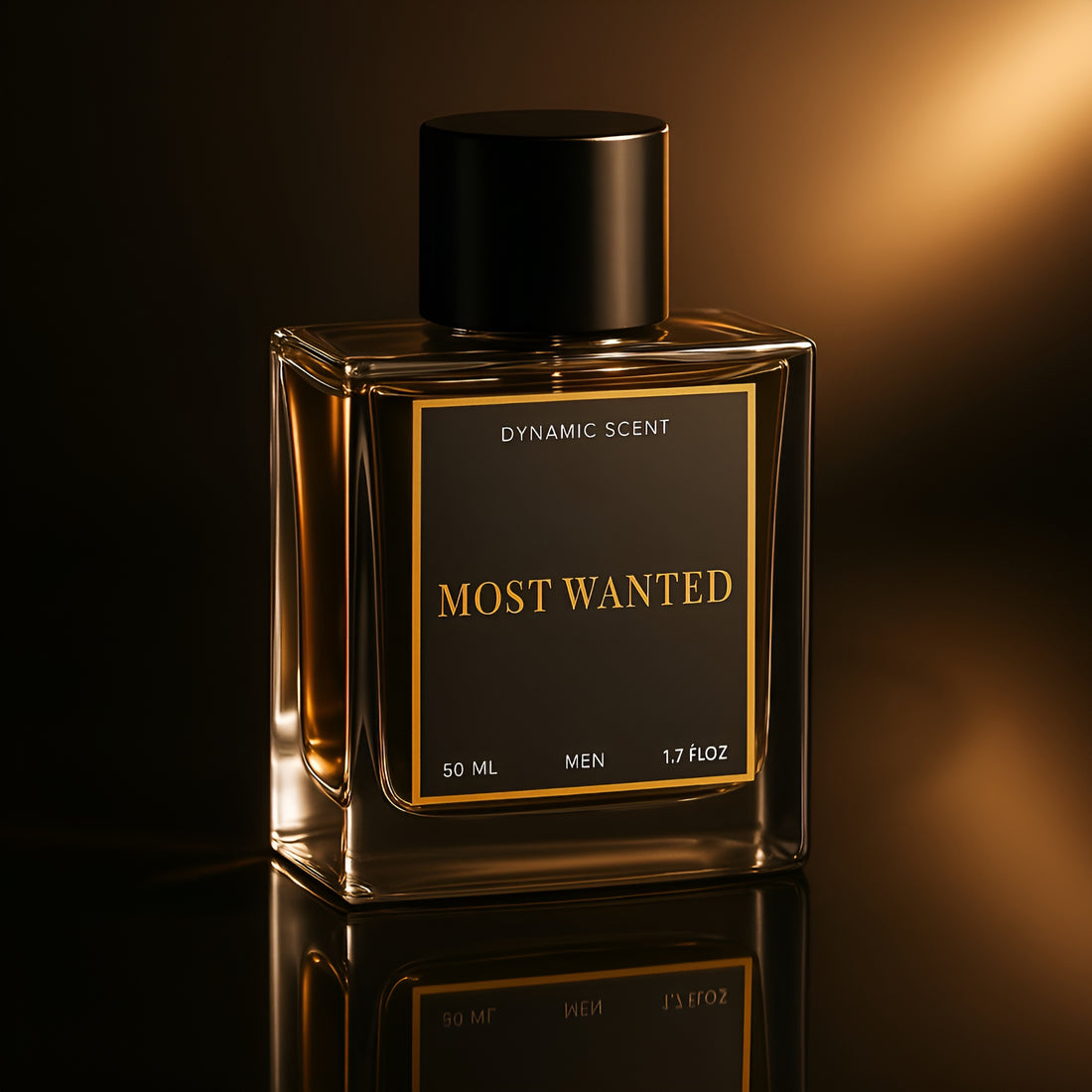 Dynamic Scent Most Wanted Perfume for Men | Premium Long Lasting Eau de Parfum | Strong & Powerful Masculine Fragrance | Daily Wear Luxury Perfume for Men | 50ML