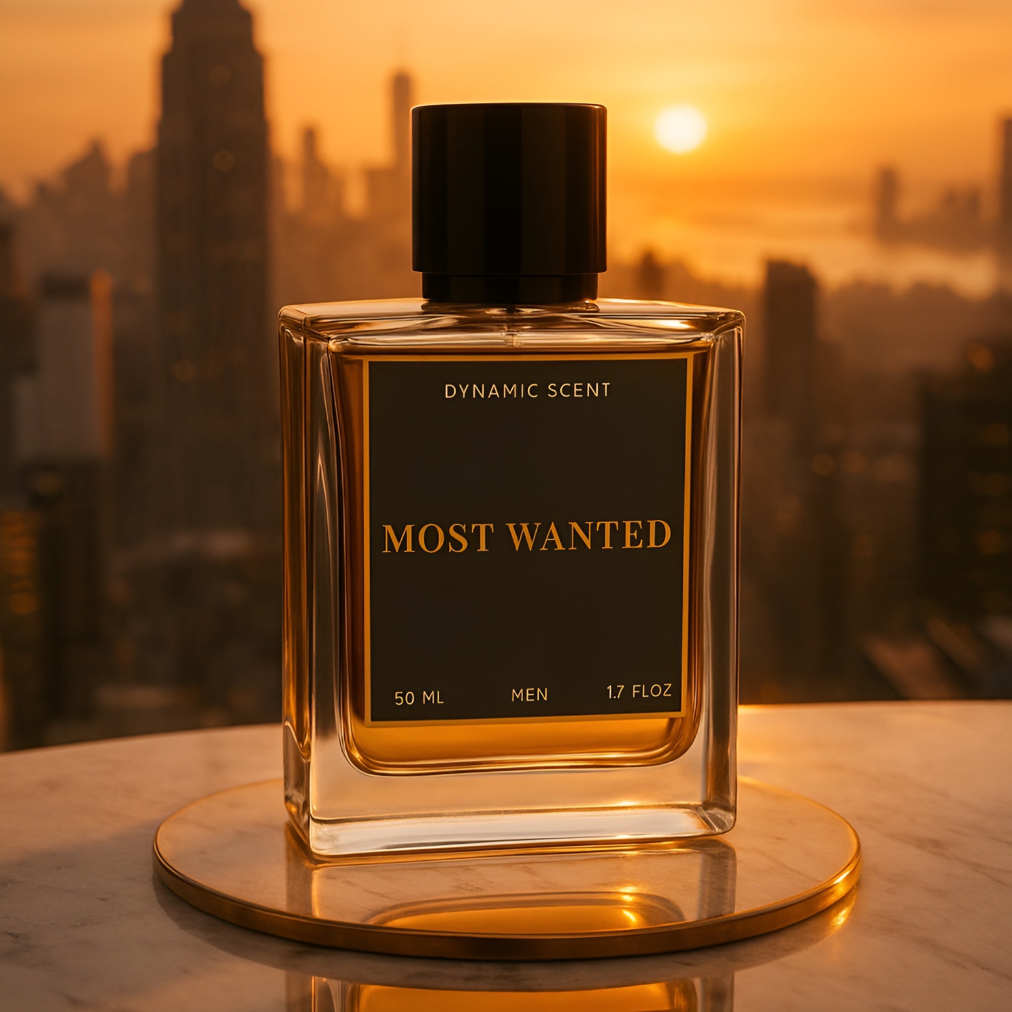 Dynamic Scent Most Wanted Perfume for Men | Premium Long Lasting Eau de Parfum | Strong & Powerful Masculine Fragrance | Daily Wear Luxury Perfume for Men | 50ML